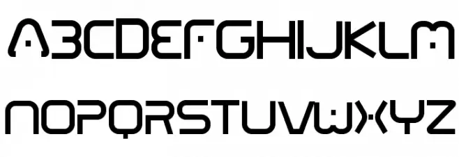 01 Digitall Schriftart Groß