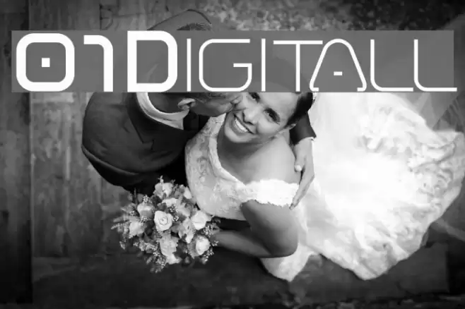 01 Digitall フォント examples