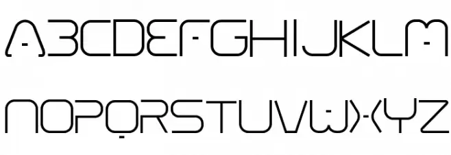 01 Digitall フォント 小文字