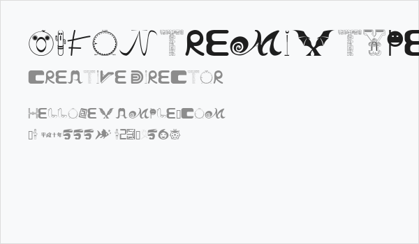 01FontremixType38 Business Card