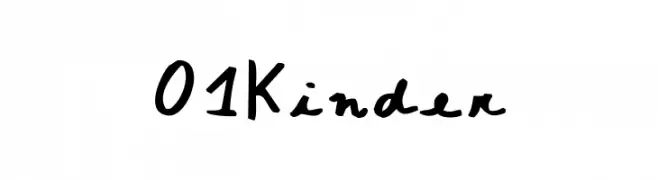 01Kinder  Frei Schriftart Herunterladen