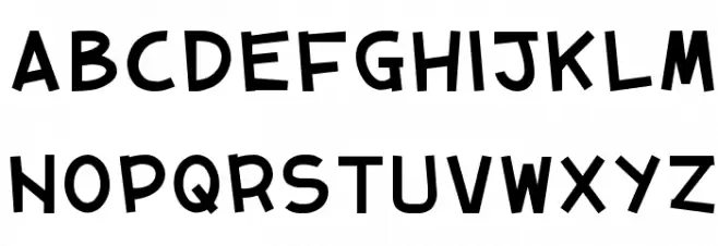 01tama Font UPPERCASE