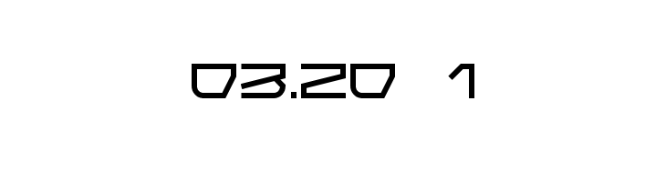 03.20 1 Schriftart