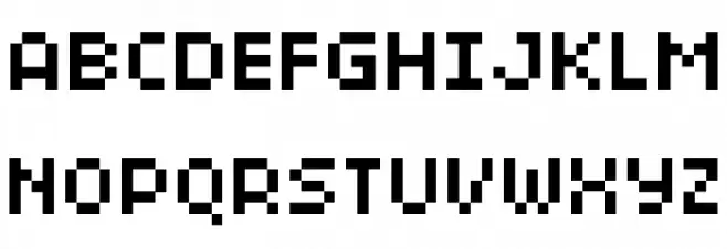 04b03 Schriftart Groß