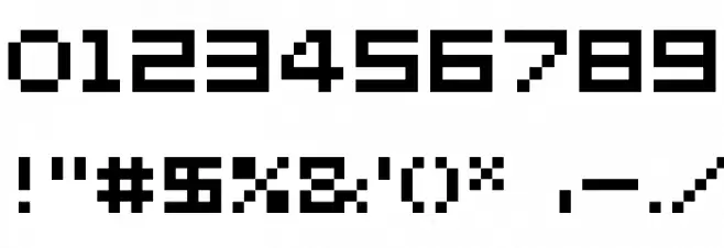 04b08 Font OTHER CHARS