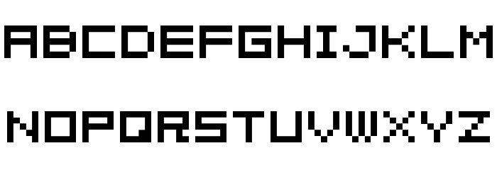 04b08 Font LOWERCASE