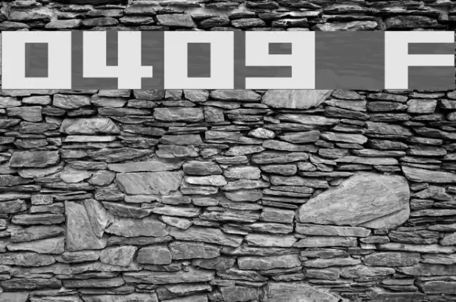 04b09 Schriftart examples