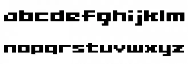 04b09 Schriftart Kleinbuchstaben