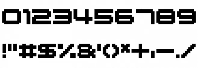 04b20 Font OTHER CHARS