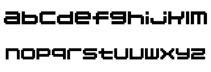 04b20 Font LOWERCASE
