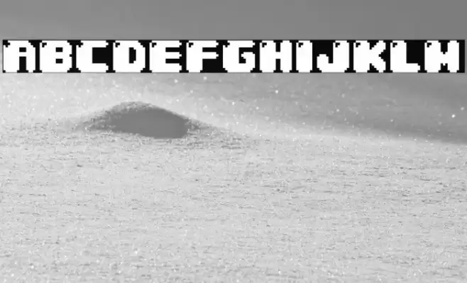 04b(RUS BY LYAJKA) 30 Font examples