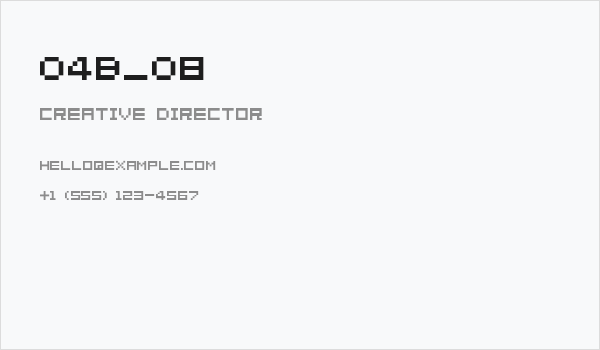 04b_08 Business Card