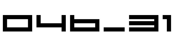 04b_31 Schriftart