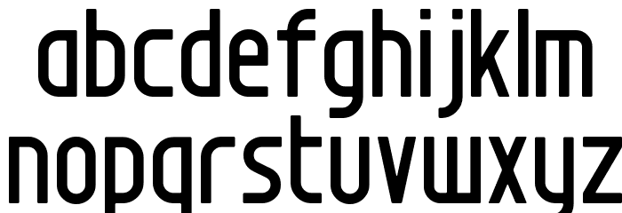 071MKSDMediumB Font LOWERCASE