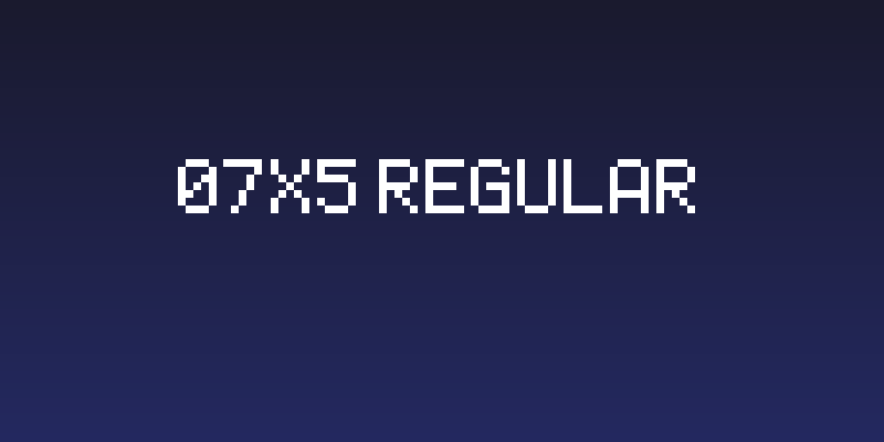 07x5 Regular Social Header