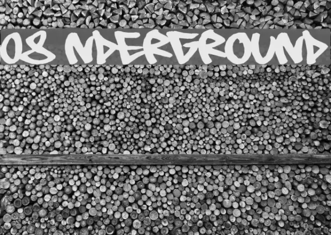 08 Underground Font examples