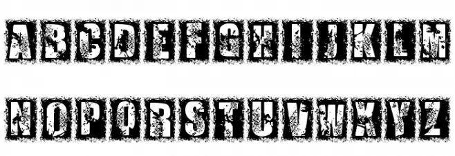 1 DIMENCION Шрифта ВЕРХНИЙ