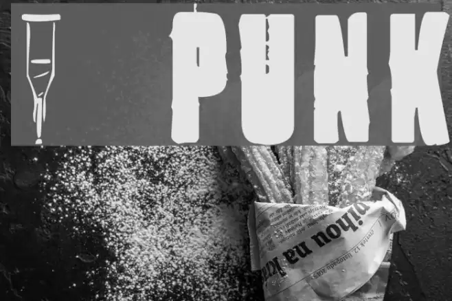 1 Punk Font examples