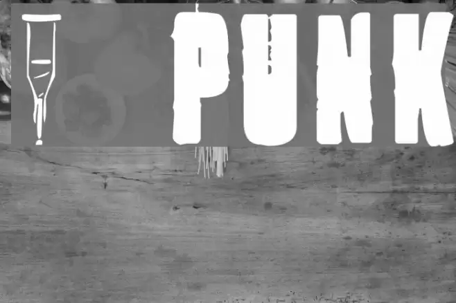 1 Punk Font examples
