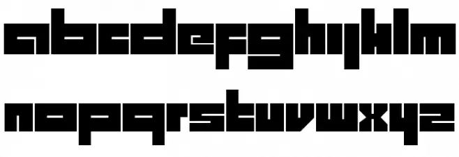 1. laitos Font Litere mici