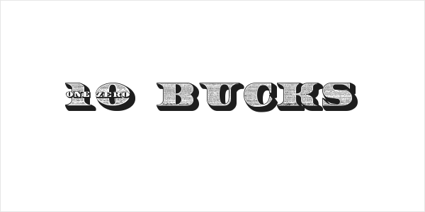10 Bucks Logo