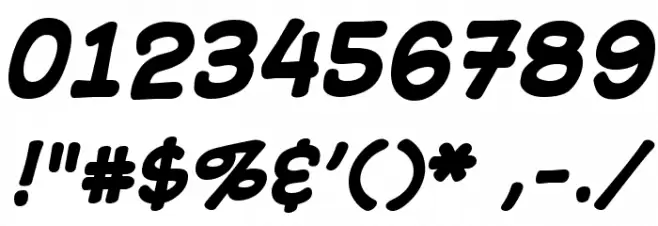 10 Cent Soviet Bold Schriftart Anderer Schreiben