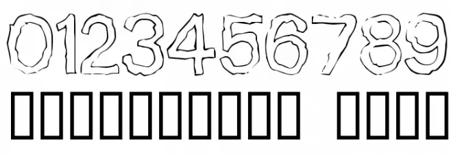 10 Minutes フォント その他の文字