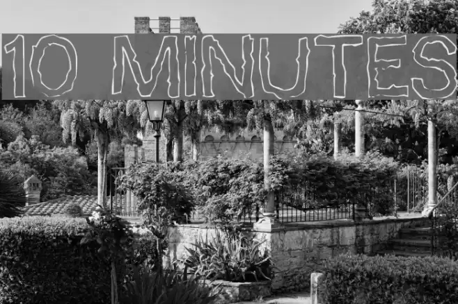 10 Minutes フォント examples