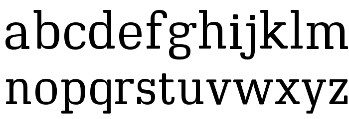 10 Muc Zeit Medium Font LOWERCASE
