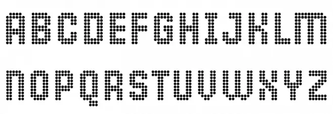 10 Pixel Bold Polices MAJUSCULES