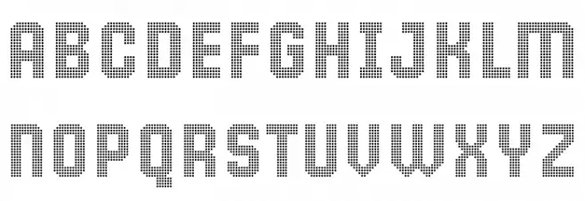 10 Pixel Regular फ़ॉन्ट अपरकेस