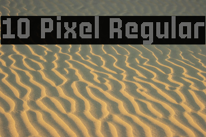 10 Pixel Regular Example 1