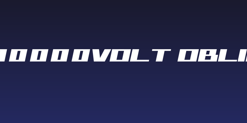 1000000volt Oblique Social Header