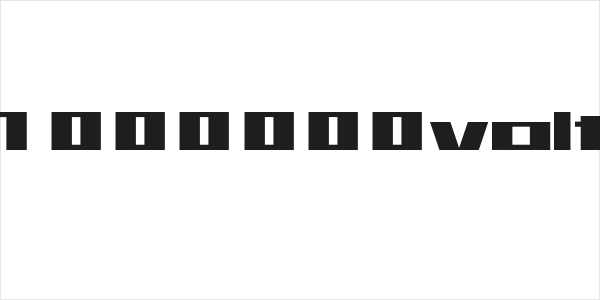 1000000volt Logo
