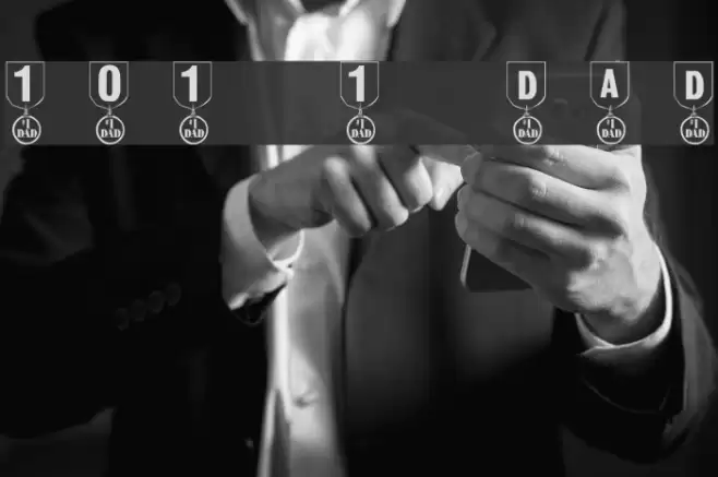 101! #1 Dad फ़ॉन्ट examples