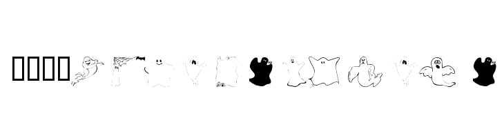 101! A Ghostly Font Font