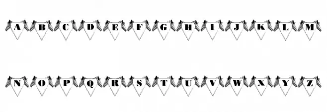 101! All American خط أحرف صغيرة