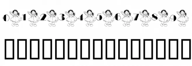 101! Ashleigh's Dolly Font OTHER CHARS