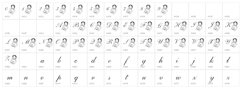 101! Ashleigh's Other Dolly Character Map