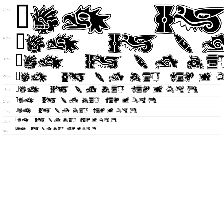 101! Aztec SymbolZ Waterfall