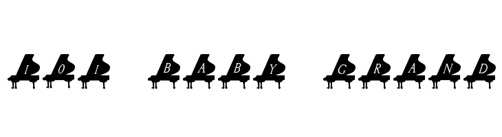 101! Baby Grand Шрифта