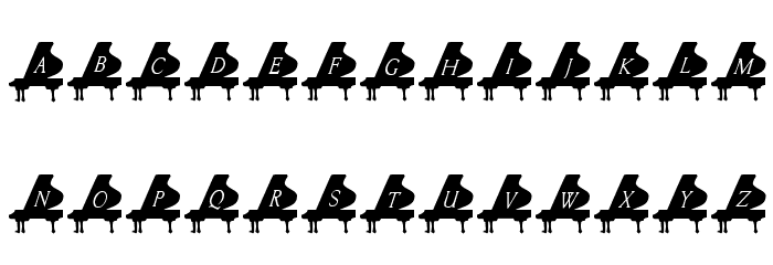 101! Baby Grand Шрифта строчной
