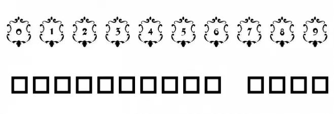 101! Badges Font Alte caractere