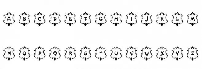 101! Badges Font LOWERCASE
