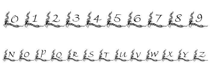 101! Ballet BorderZ Font OTHER CHARS