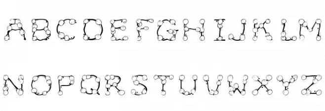 101! BalloonZ Schriftart Groß