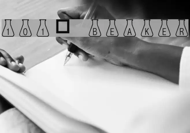 101! Beaker Font examples