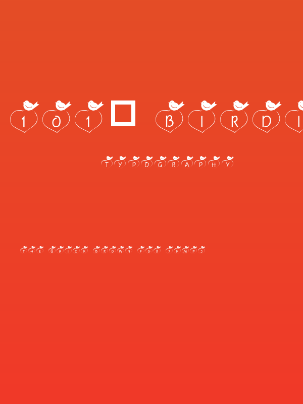 101! Birdie LuV Poster