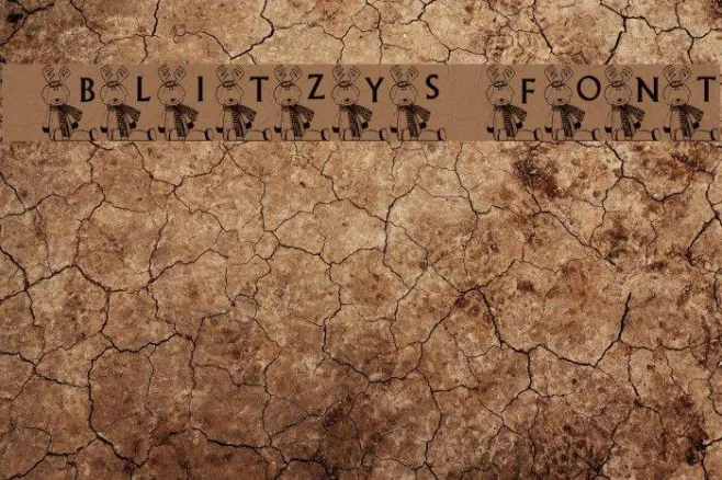 101! Blitzy's Font Example 3