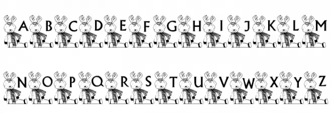 101! Blitzy's Font Font LOWERCASE